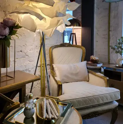 casa deco sofa setup with interior design
